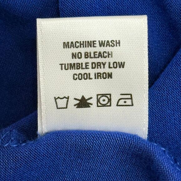 24seven Comfort Apparel Royal Blue Bell Sleeve Loose Fit Tunic Top, NWT! Size 3X - Picture 7 of 7